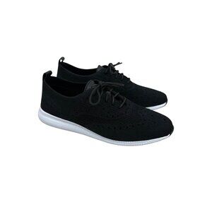 Cole Haan 2.ZERØGRAND Stitchlite Black Wingtip Oxford Shoes W11511 Womens 8.5 B